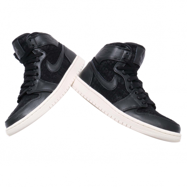 Air Jordan 1 WMNS Retro High Premium Black AH7389001