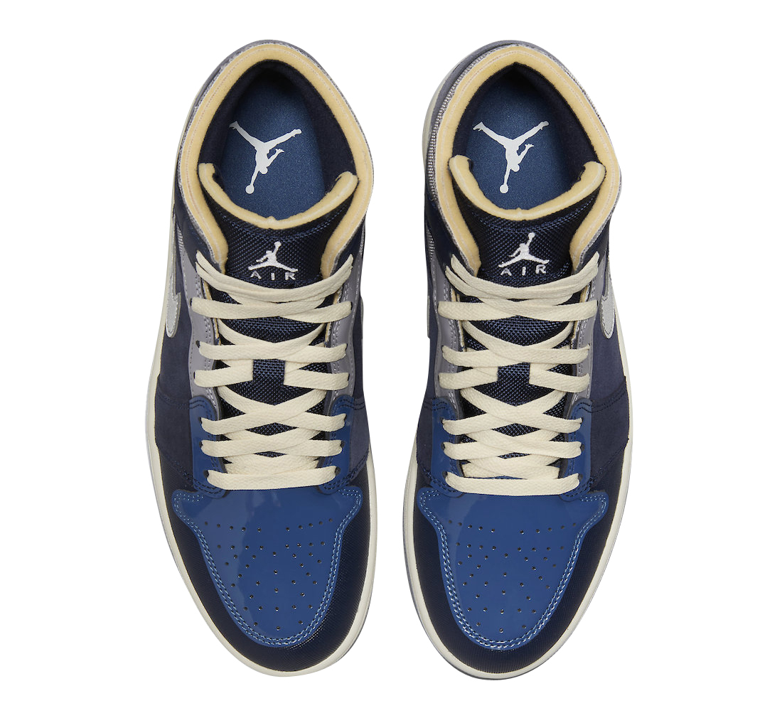 Air Jordan 1 Mid SE Craft Obsidian DR8868-400