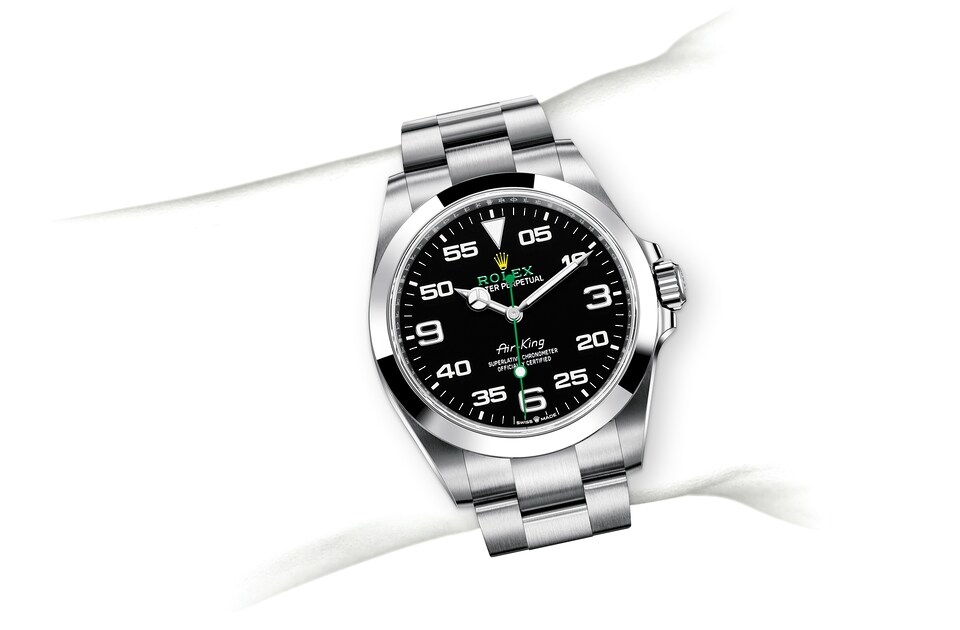 Rolex Air-King in Oystersteel, m126900-0001 | Europe Watch Company