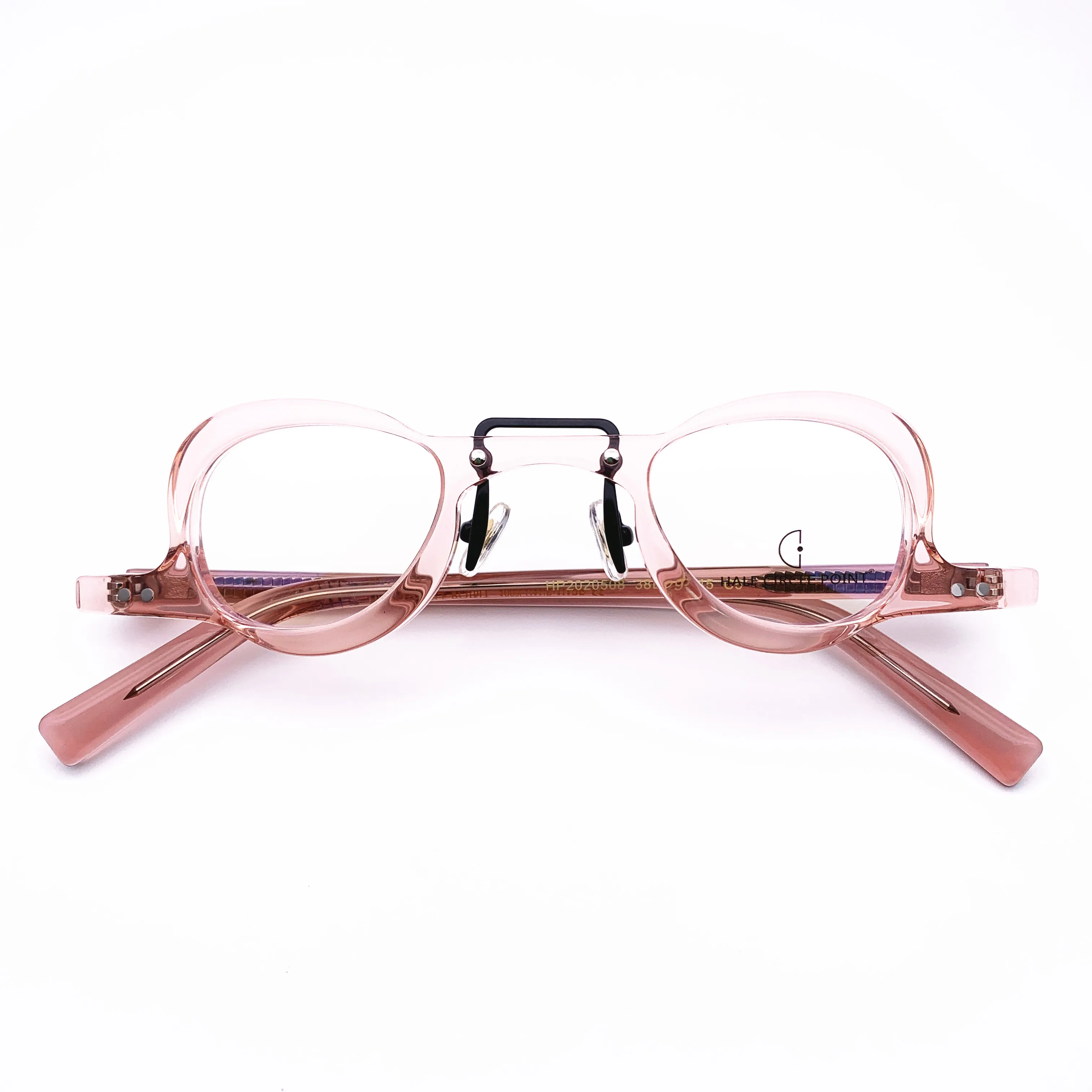Belight Optical  Fancy Mini Irregular Shape Men Women Vintage Retro Design Acetate Spectacle Frame Precription Lens 2020508