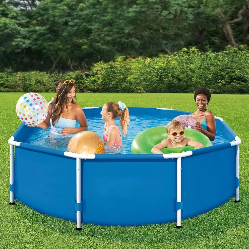 Outdoor Swimming Pool Set 8' x 30