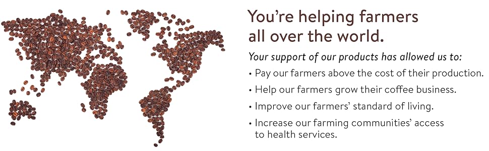 farmers, coffee, whole bean support, community