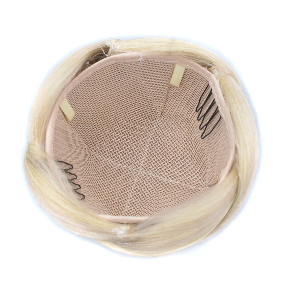 Soowee Synthetic Hair Chignon Fake Hair Bun Cover Donut Bsh Messy Bun Hair Pieces Scrunchies Updo Wig for Women