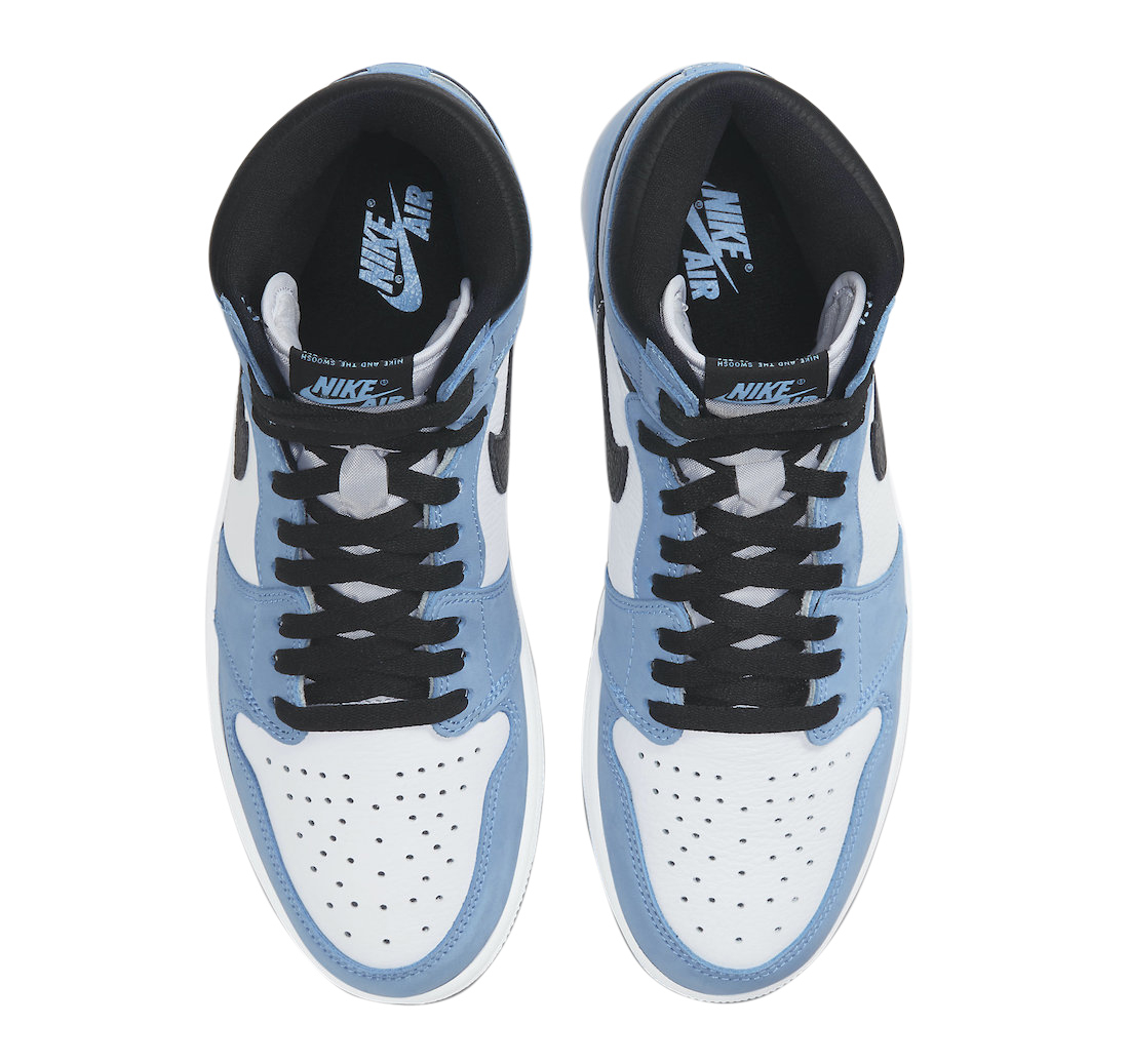 Air Jordan 1 High OG University Blue 555088-134