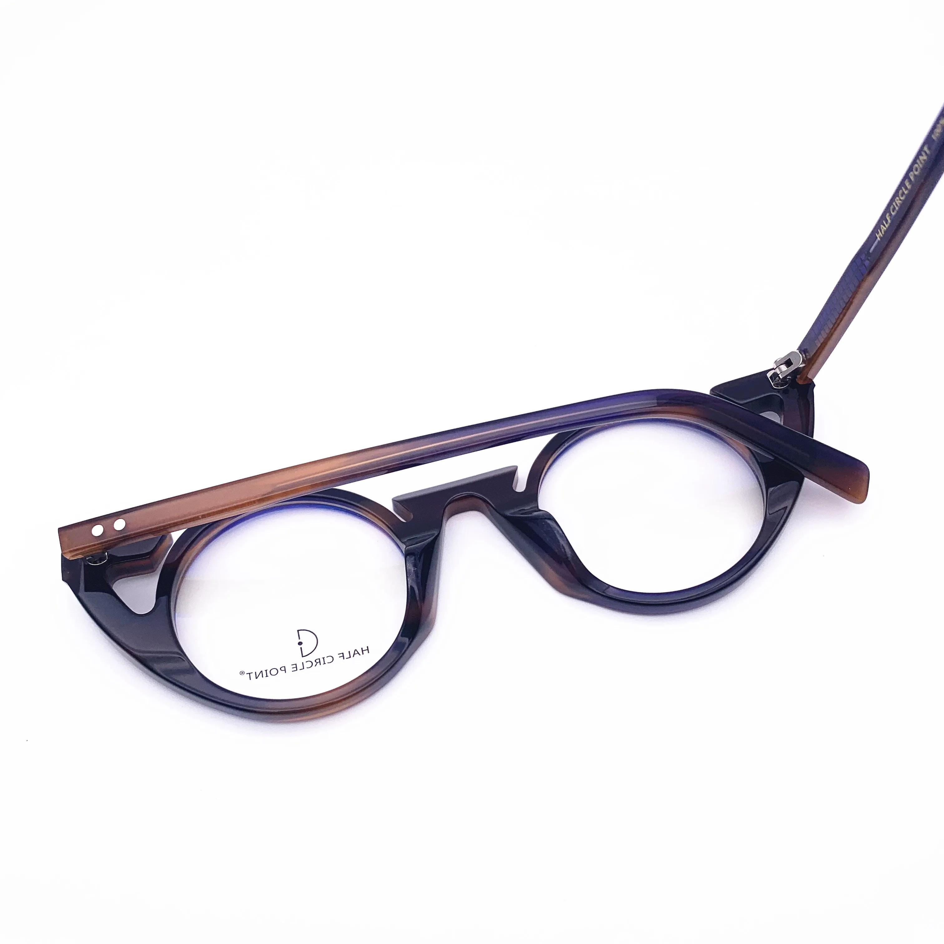 Belight Optiacl Acetate Irregular Shape Glasses Frame Men Women Prescription Eyeglasses Retro Optical Eyewear HP224