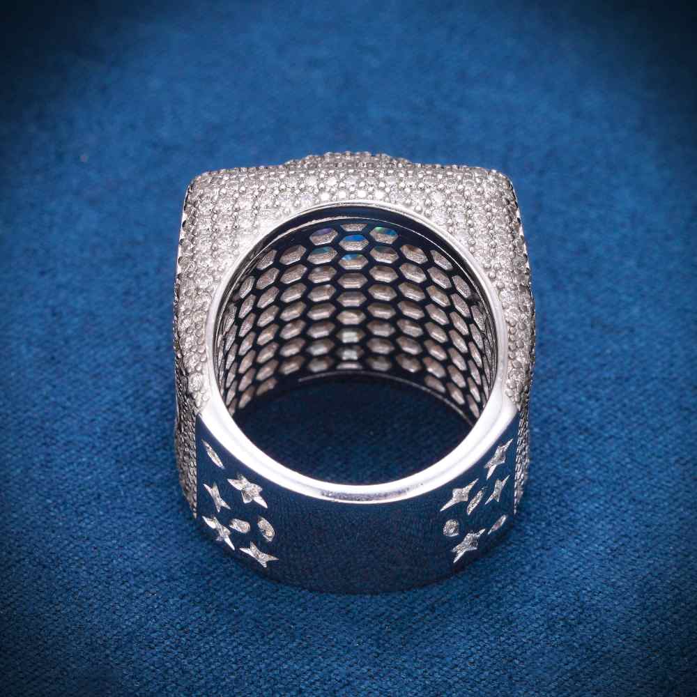 Iced out watch-Yika Jewelry