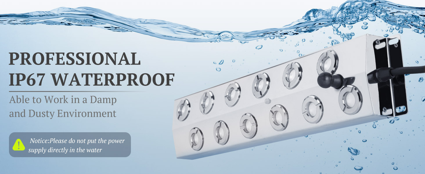 PROFESSIONAL IP67 WATERPROOF