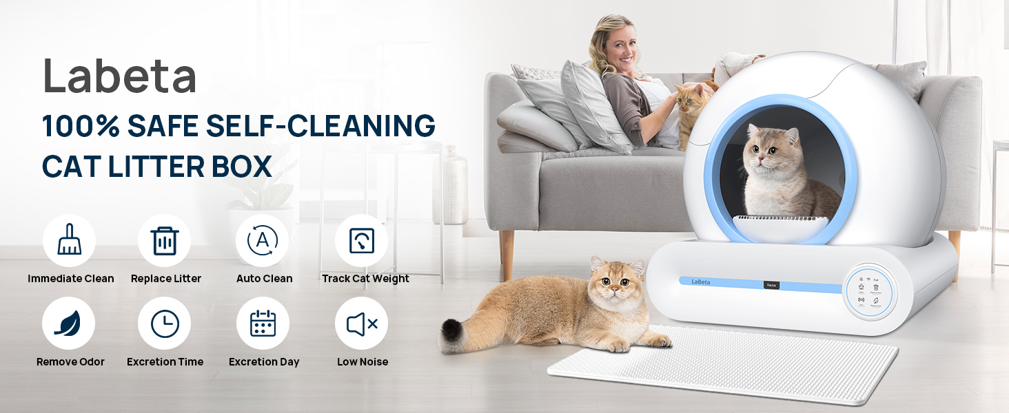self cleaning litter box litter robot automatic cat litter box self cleaning