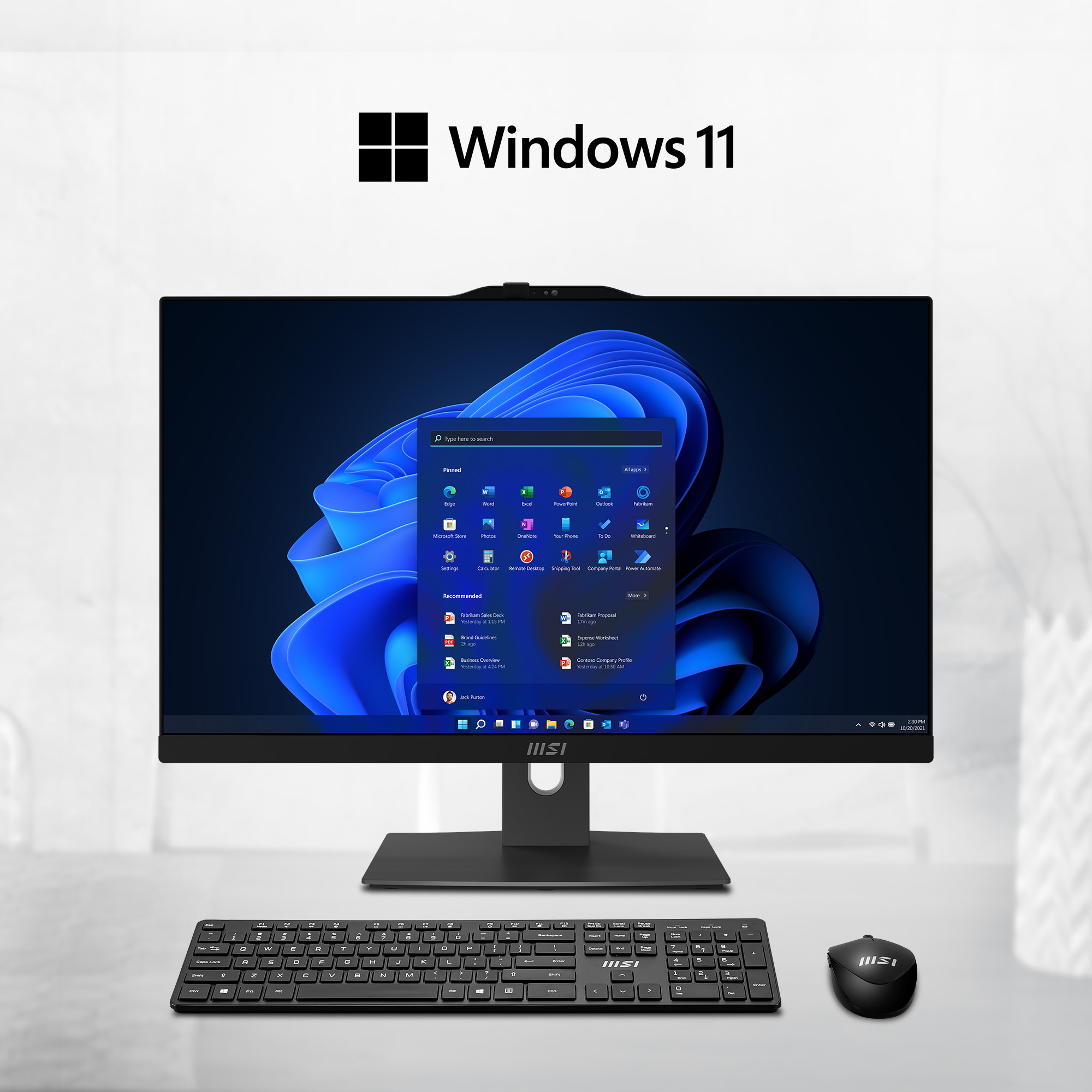 MSI Modern AM242 Series All-in-One Computer