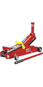 BIG RED T83006 Torin Hydraulic Trolley Service/Floor Jack with Extra Saddle (Fits: SUVs and Exten...