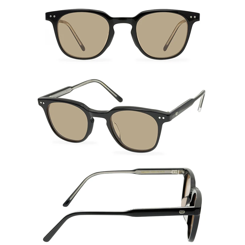 Belight Optical New Arrival Handmade Quality Classical Square Shape Women Men UV400 Protection with Case Oculos  Sunglasses 9591