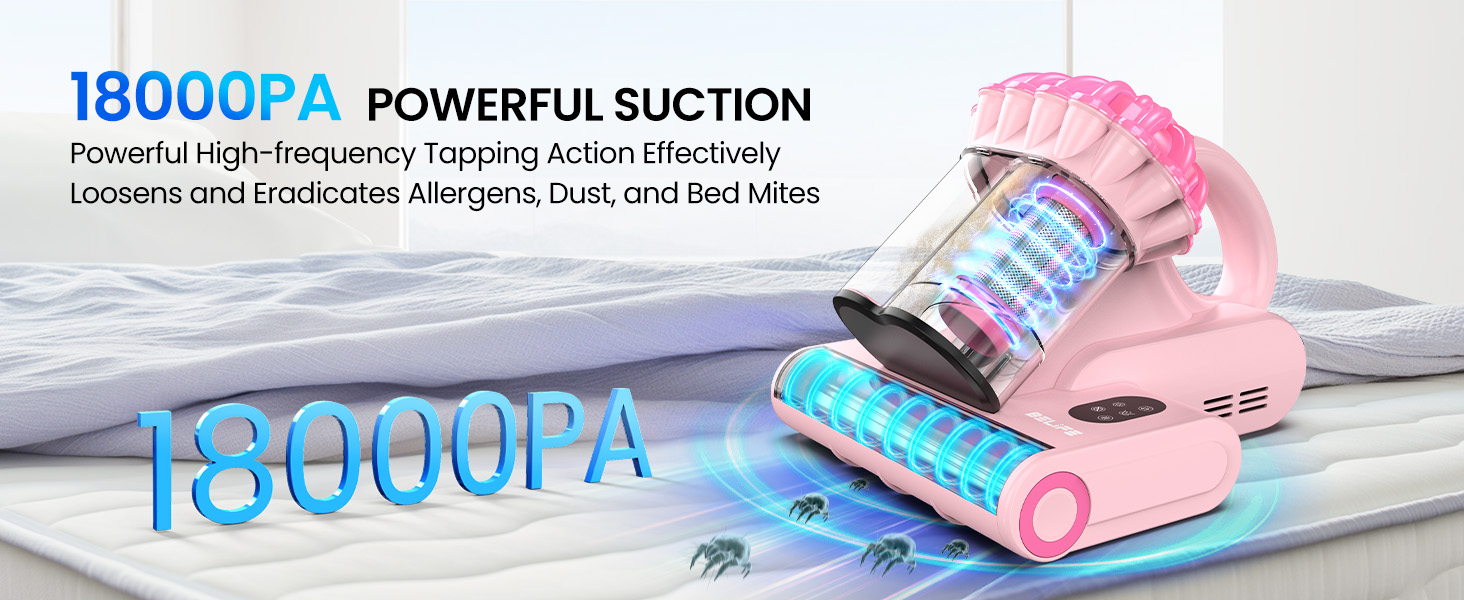 18000PA POWERFUL SUCTION