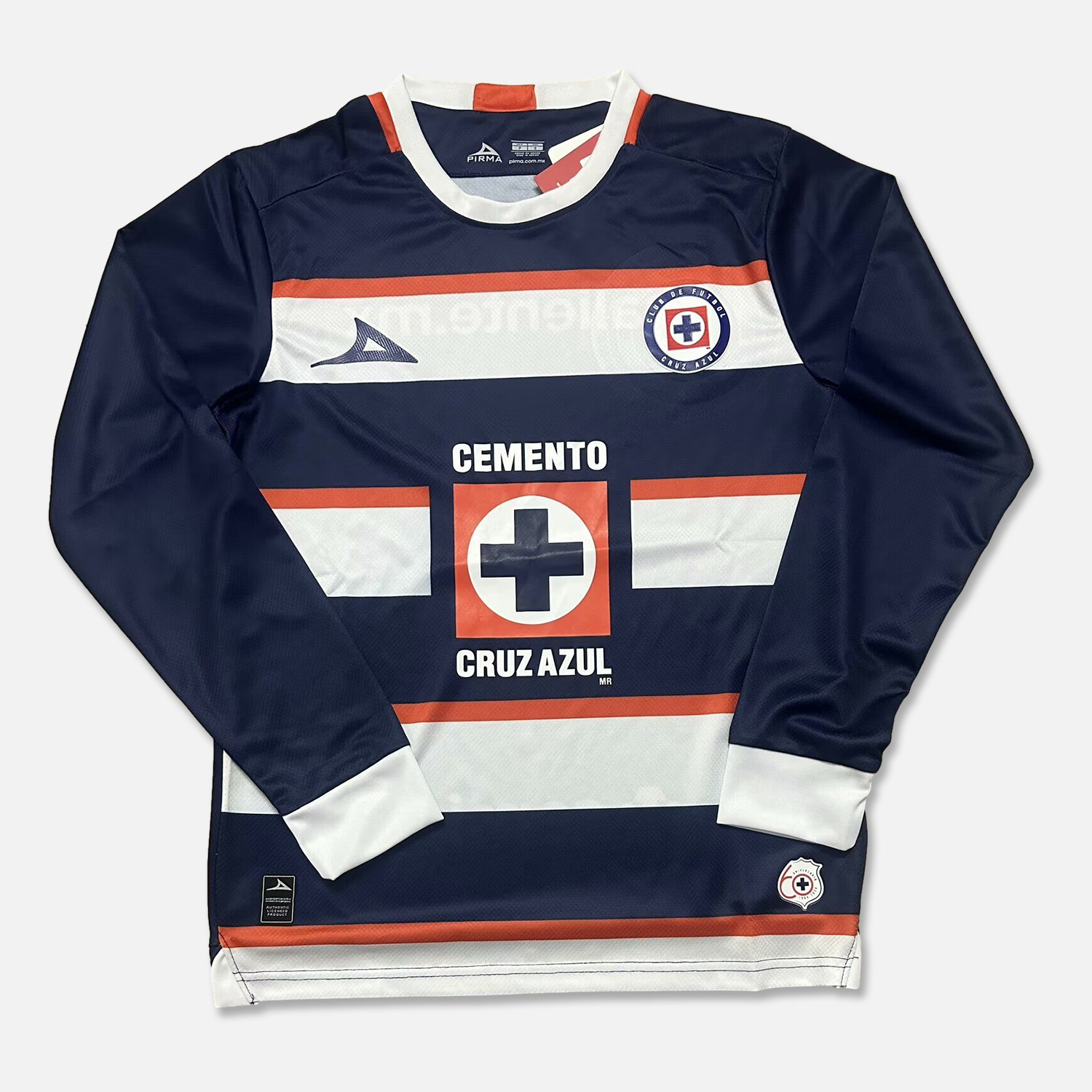 Cruz Azul 24-25 Blue Goalkeeper Long Sleeve Jersey - Fans Version111