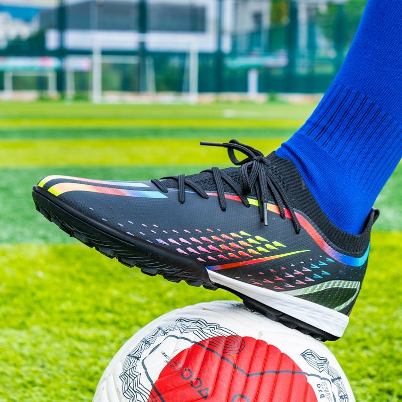 Superfly Soccer Shoes Turf Cleats Non-slip Football Shoes Men Sneaker Outdoor Grass Training Futsal Shoe Kids zapatos de futbol