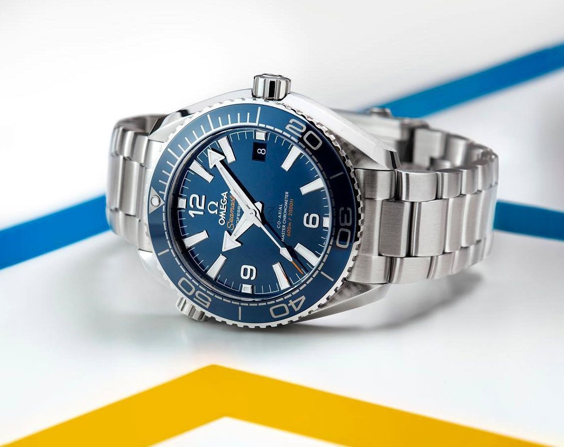 Omega Planet Ocean 43.5 mm Watch in Blue Dial