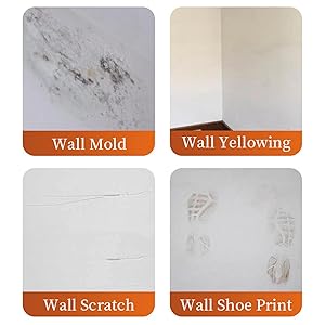 Wall Paint, Touch Up White Wall Paint, Small Roller Wall Paint