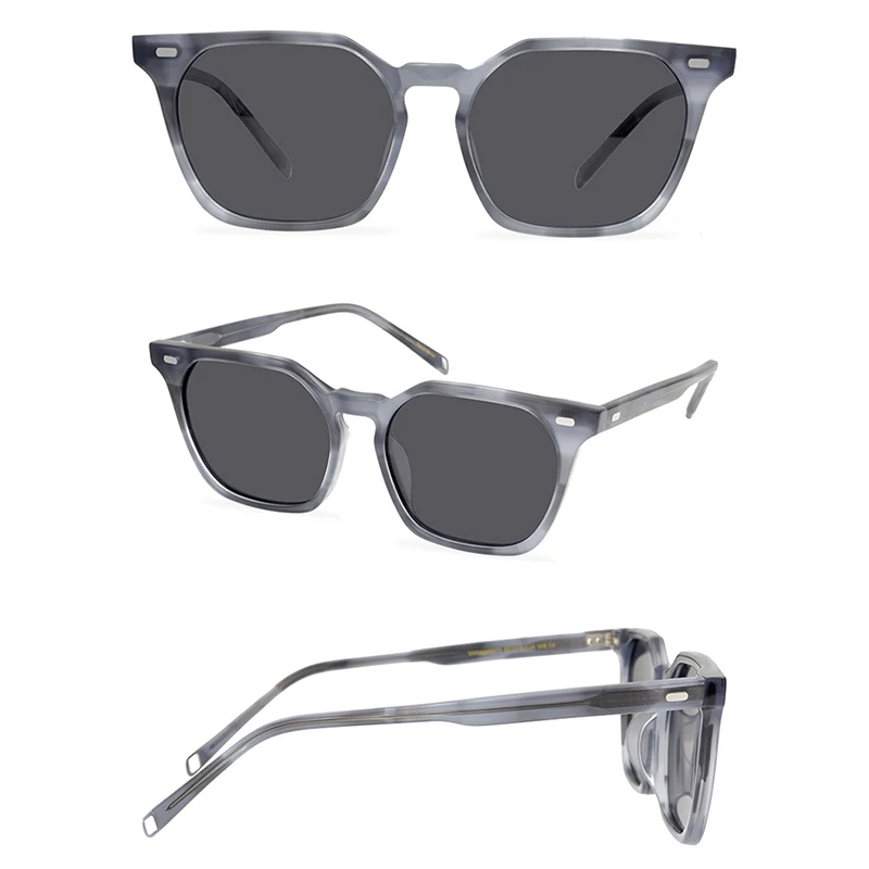 Belight Optical New Arrival Handmade Quality Cool Vintage Retro Women Men UV400 Protection with Case Oculos  Sunglasses 9573