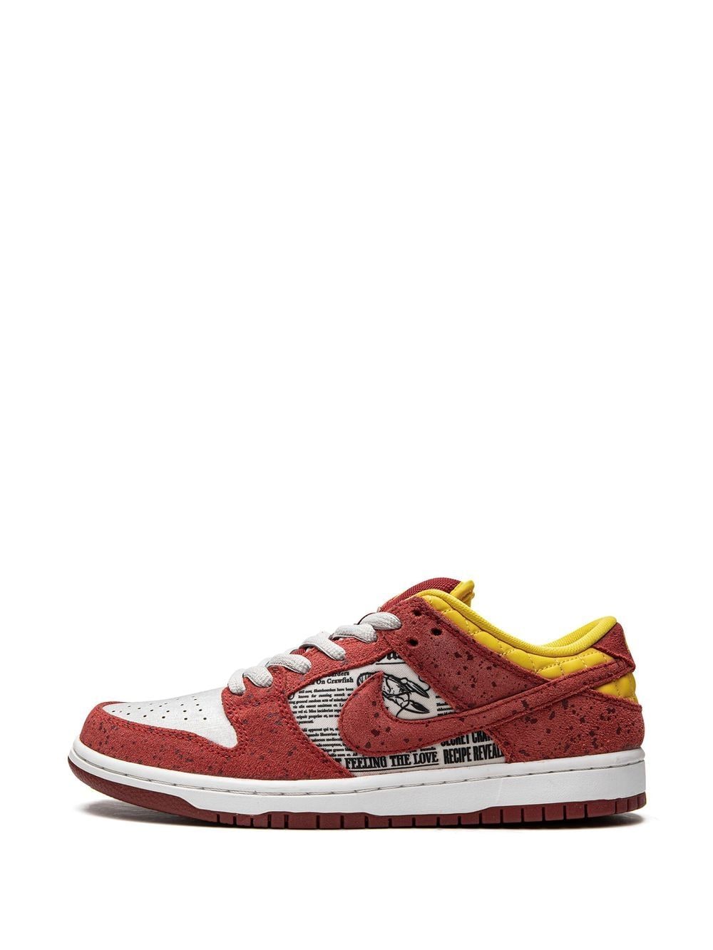 Nike x Rukus SB Dunk Low "Crawfish" sneakers