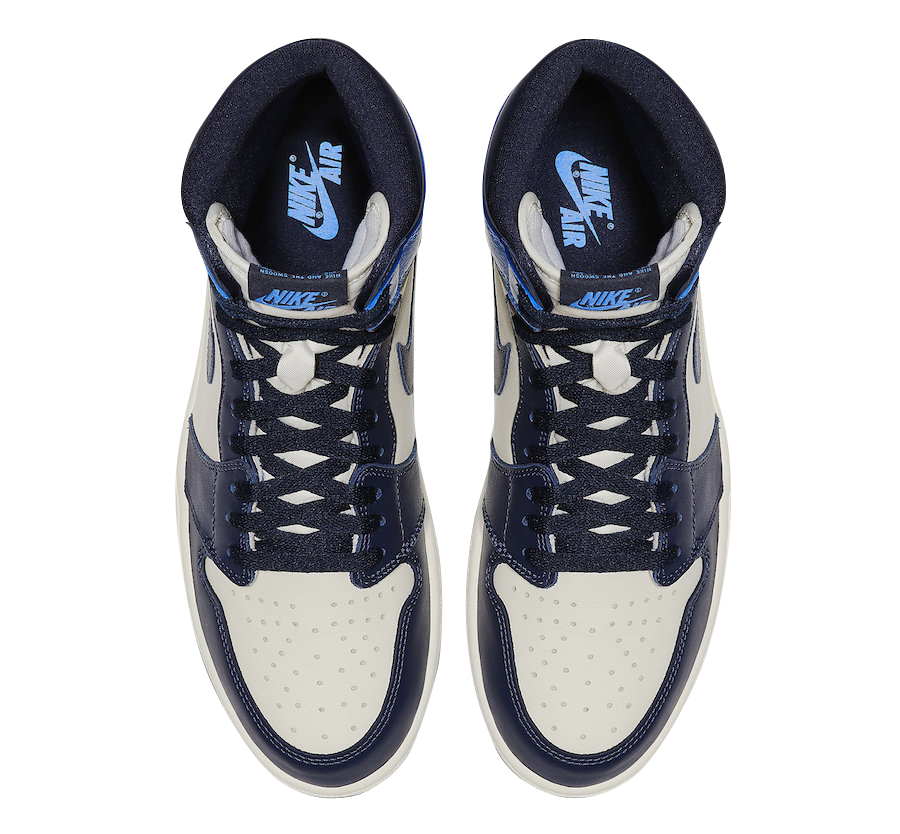 Air Jordan 1 Retro High OG Obsidian University Blue 555088-140