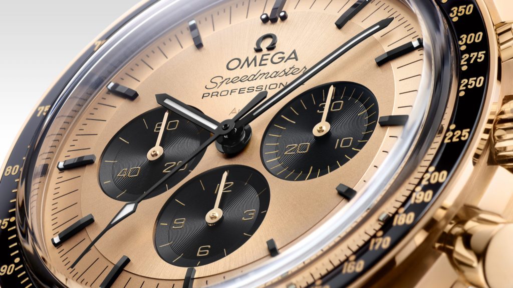 NEW: 2022 Omega Speedmaster Moonwatch Moonshine Gold - Ace Jewelers Magazine