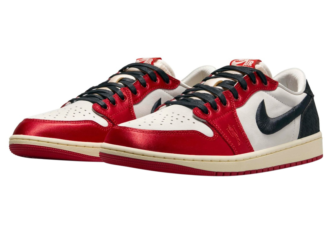 Trophy Room x Air Jordan 1 Low OG Rookie Card Away FN0432-100