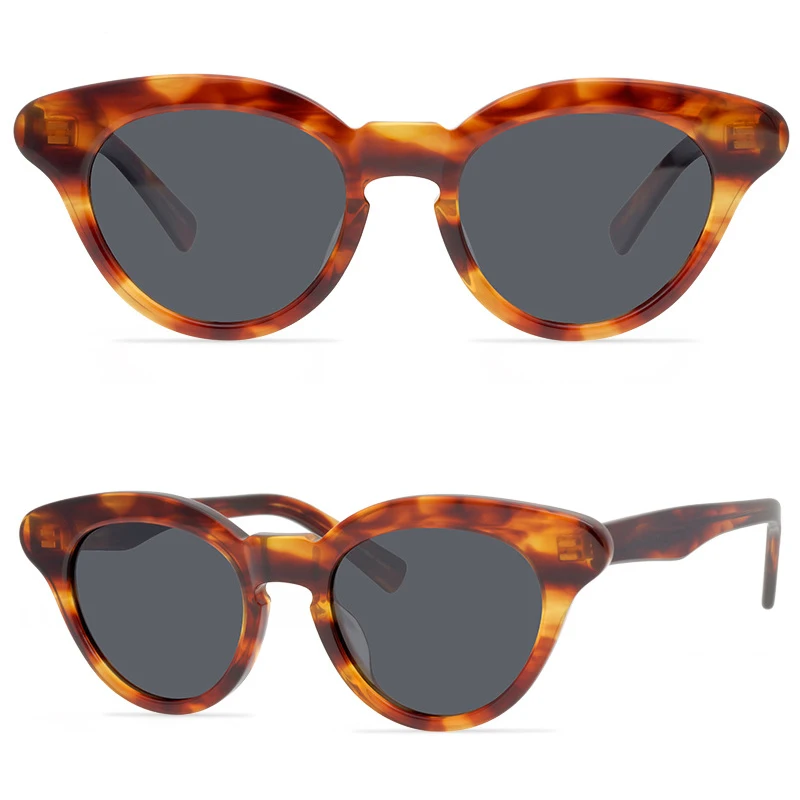 Belight Optical  Women UV400 THE MASK Japan Design Chic Butterfly Style Thick Acetate Sunglasses with Case Oculos MA21002