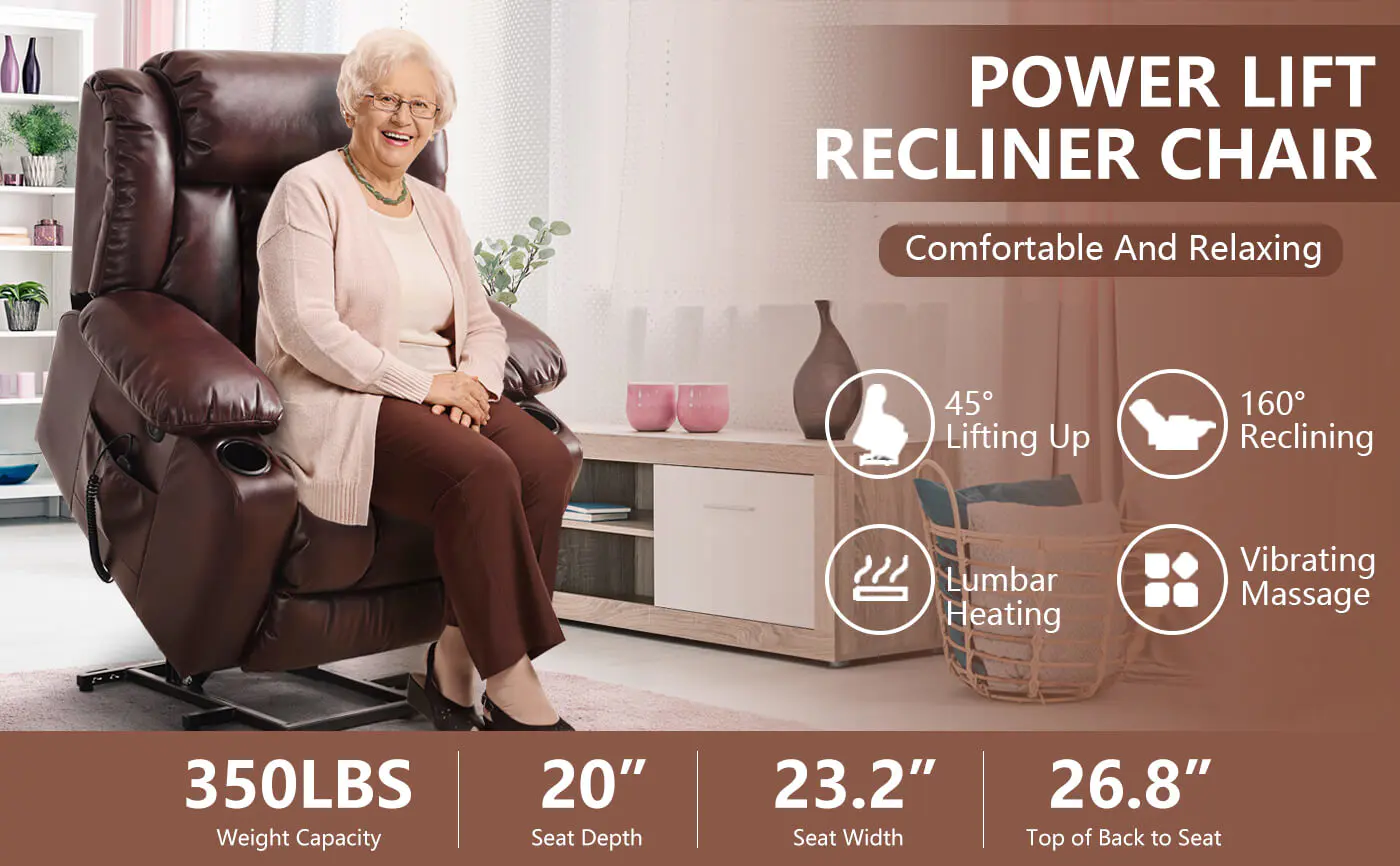 Soulout lift recliner chair for the elderly