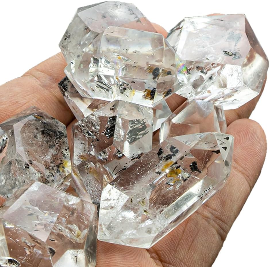 LED Wooden Crystal Healing Set