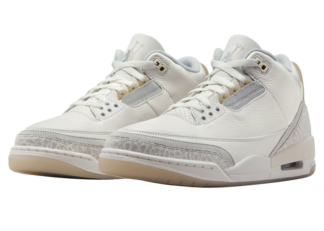 Air Jordan 3 Craft Ivory FJ9479-100