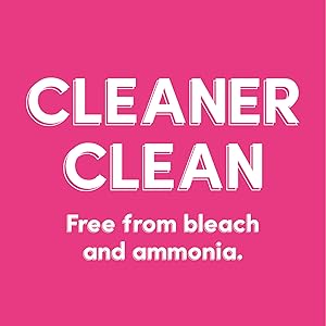 Cleaner Clean, free from bleach and ammonia