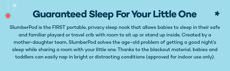 SlumberPod Guaranteed sleep