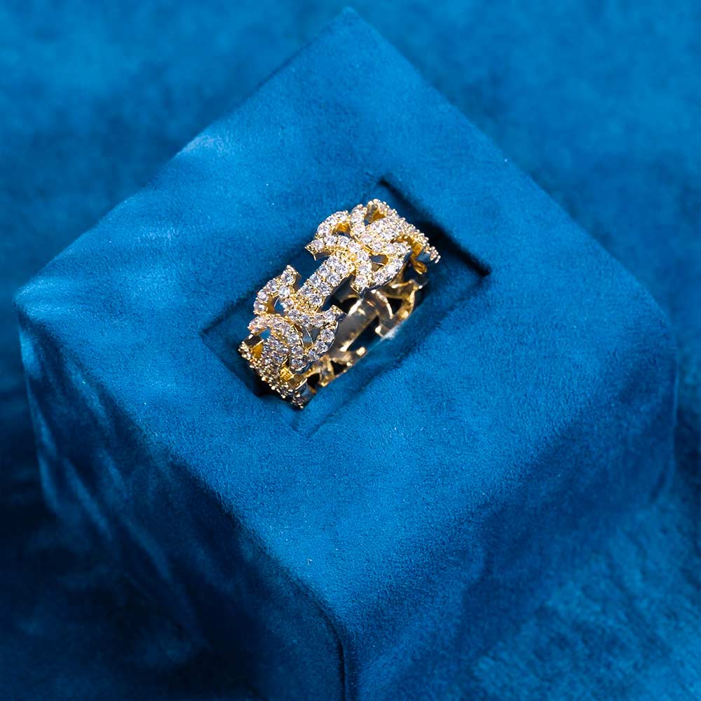 Iced out watch-Yika Jewelry