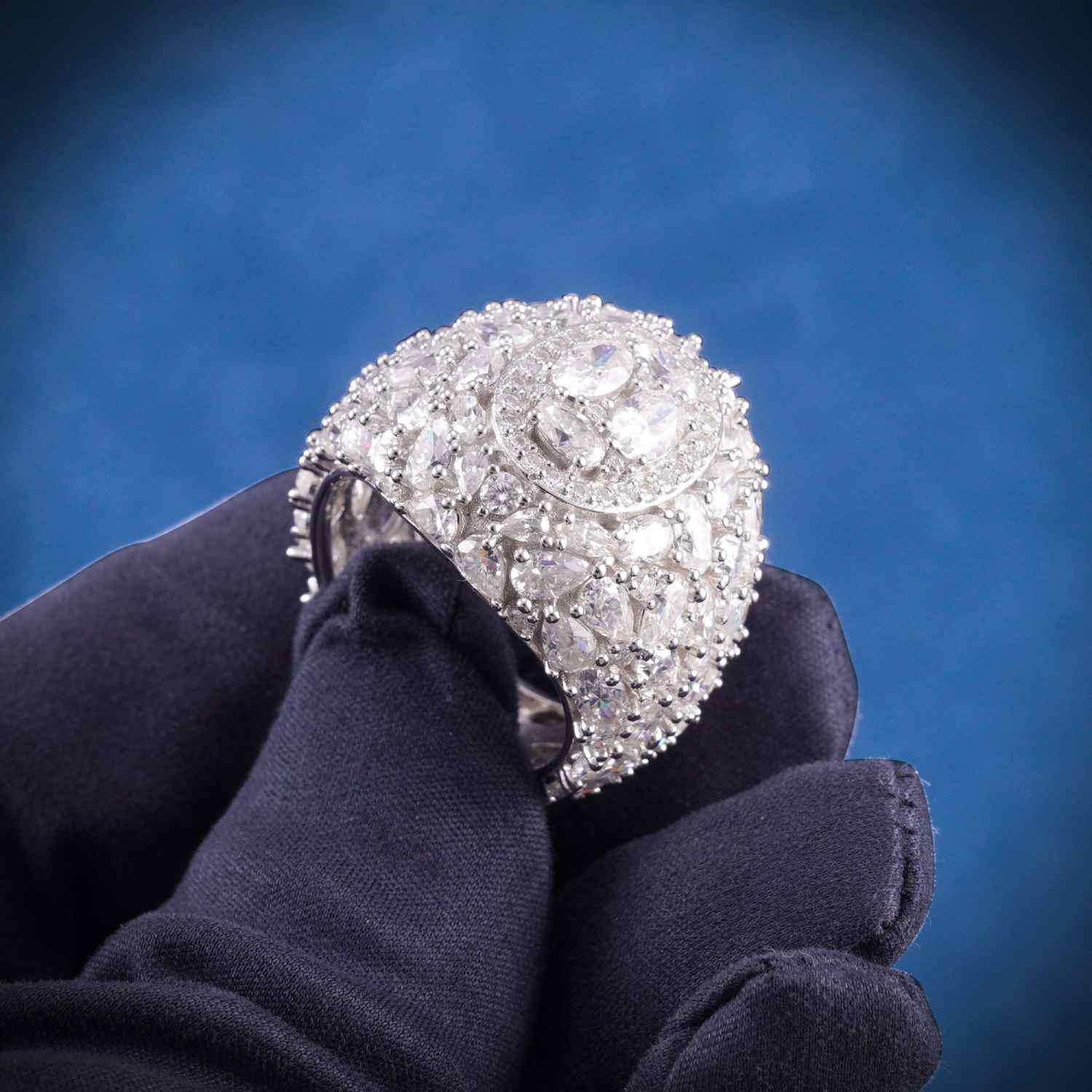 Iced out watch-Yika Jewelry