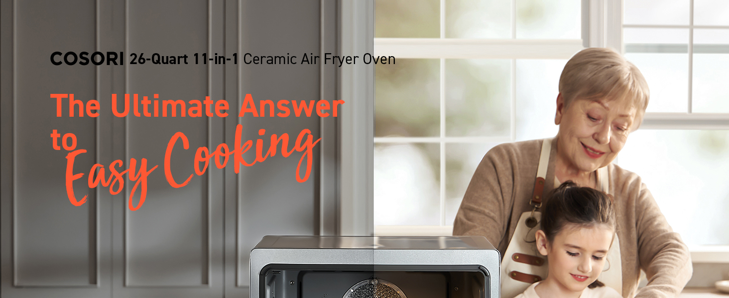 The Ultimate Answer to Easy Cooking, cleanup toaster oven