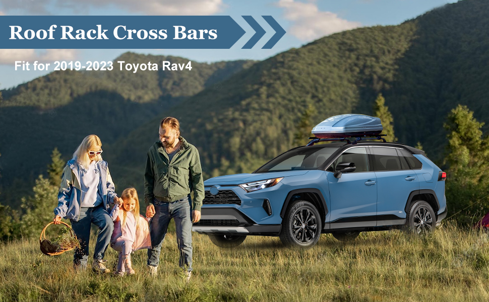 Roof rack crossbars for TOYOTA 2019 up