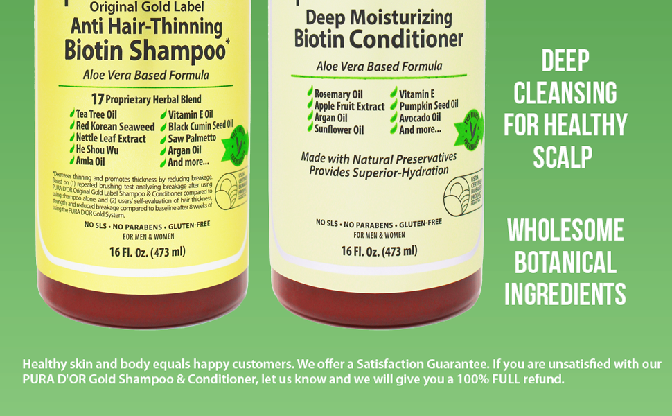 deep cleansing healthy scalp dht blockers regrowth natural ingredients