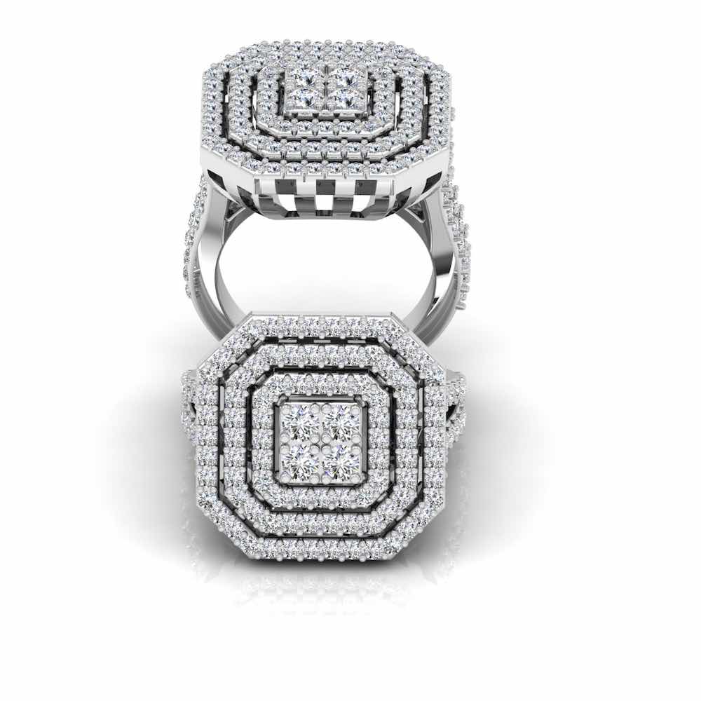 Iced out watch-Yika Jewelry