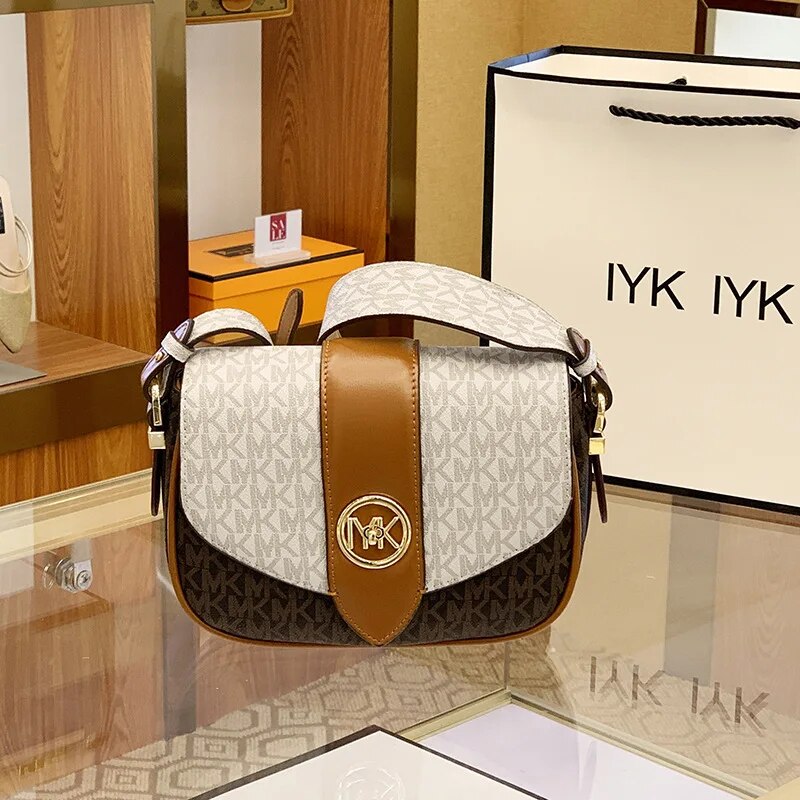 MKJ 2023 Luxury Women's Handheld Small Square Bags High Quality Designer Crossbody Bag Fashion Versatile Handheld Bag for Women