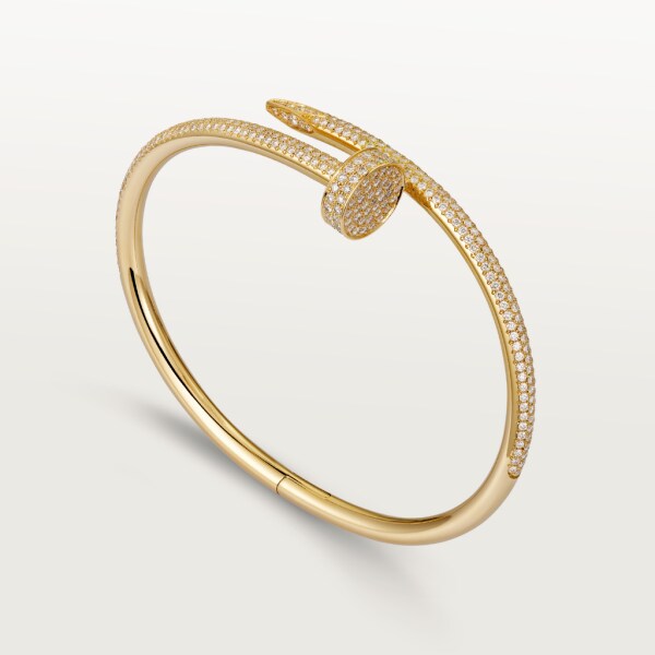 Juste un Clou bracelet Yellow gold, diamonds