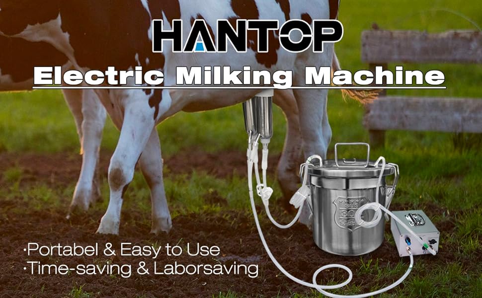 hantop cow goat milking machine