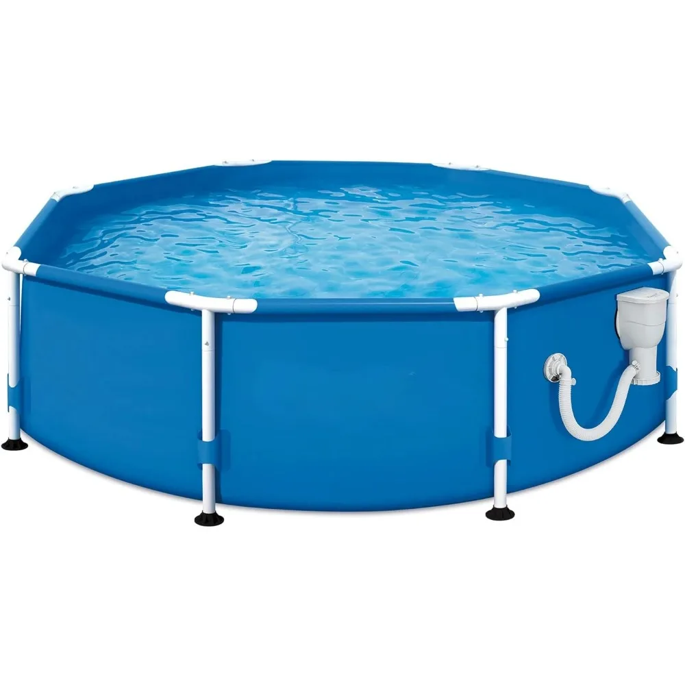 Outdoor Swimming Pool Set 8' x 30