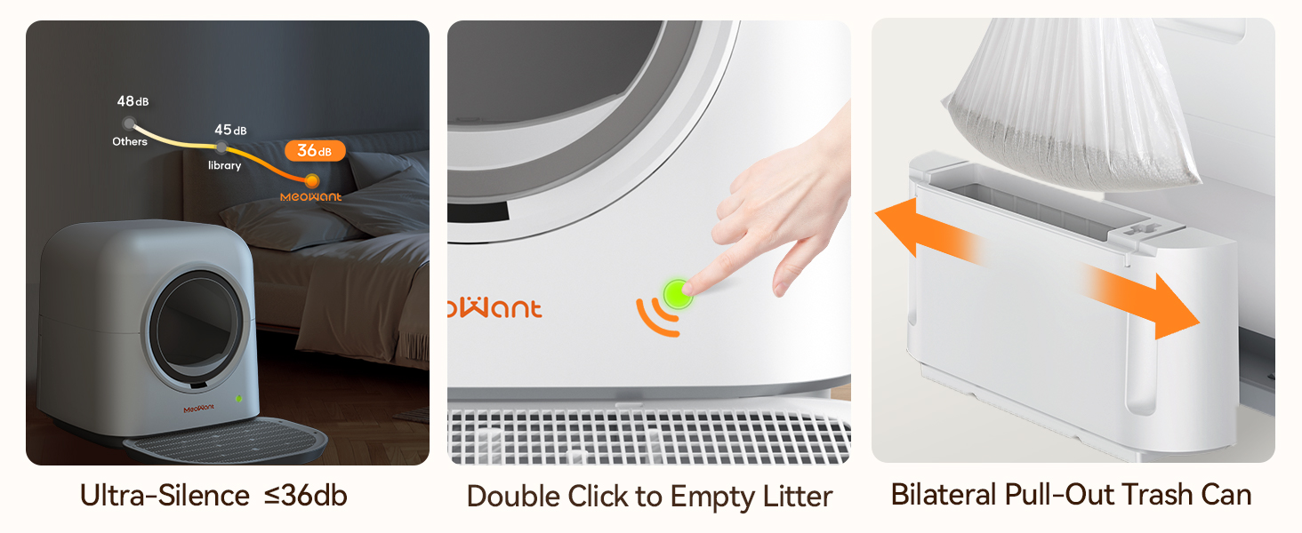 self-cleaning cat litter box