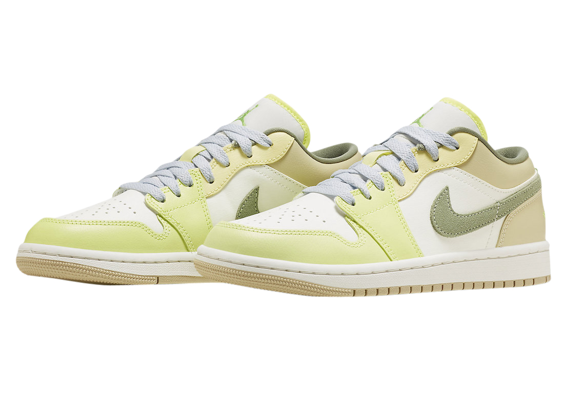 Air Jordan 1 Low White Volt Gold FD9906-131