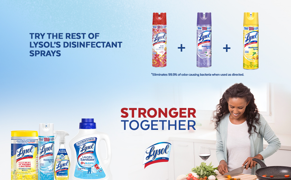 Try the rest of Lysol&#39;s Disinfectant Sprays