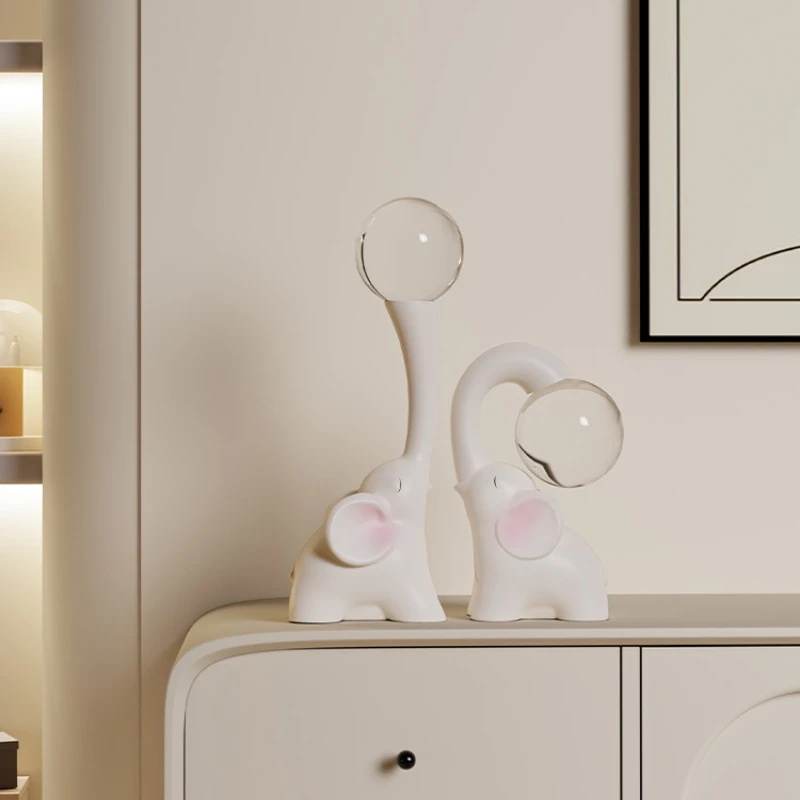 Elephant Decoration Living Room Decoration Luxury High-end Decoration home decoration statues for decoration Mother's Day Gift