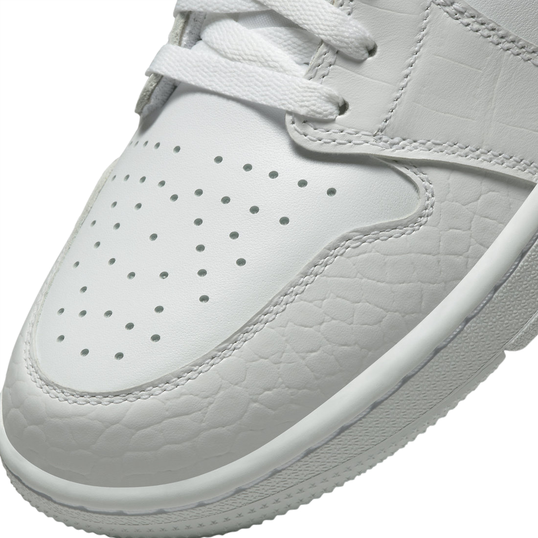 Air Jordan 1 Low Golf White Croc DD9315-110