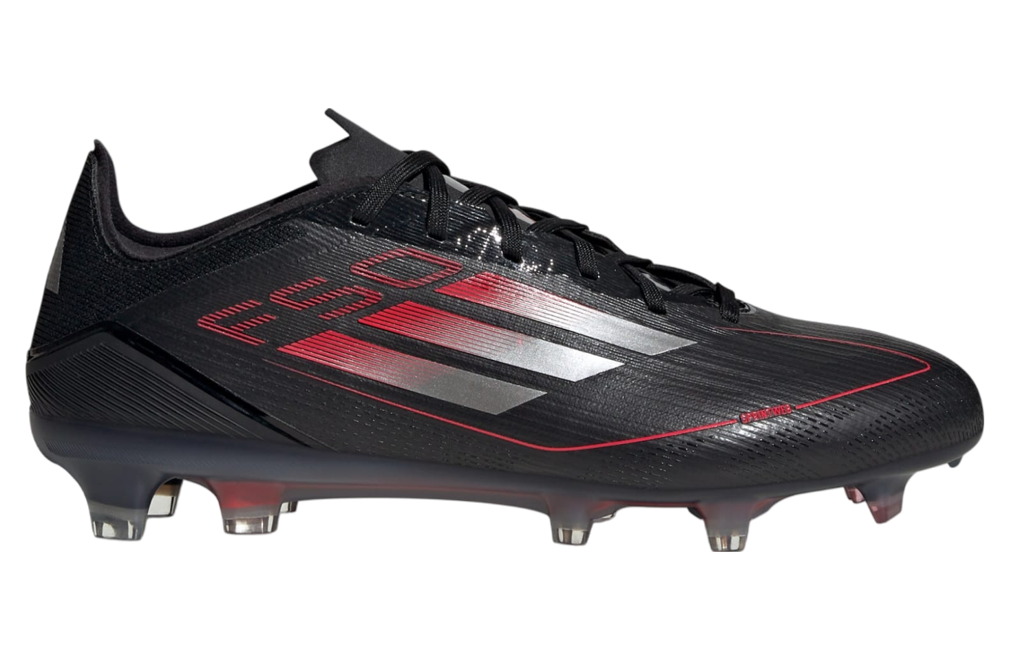 Adidas F50 Pro FG Core Black / Iron Metallic