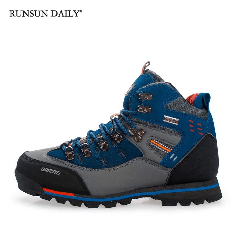Hiking Shoes Men Mountain Climbing Trekking Boots Top Quality Outdoor Fashion Casual Snow Boots