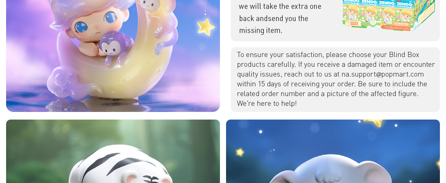 DIMOO Animal Kingdom Series Figures