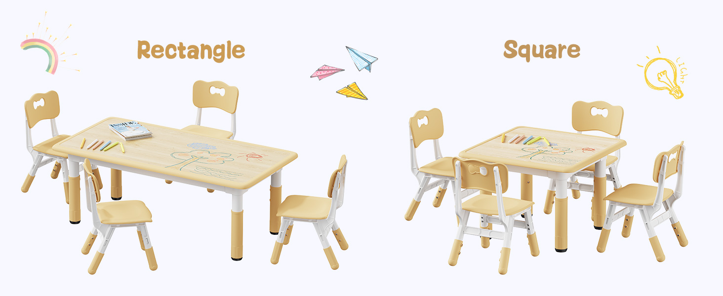 kids table and chair set